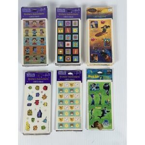 Lot 28 Vintage Hallmark Heartline Stickers Sheets Disney Shark Tale